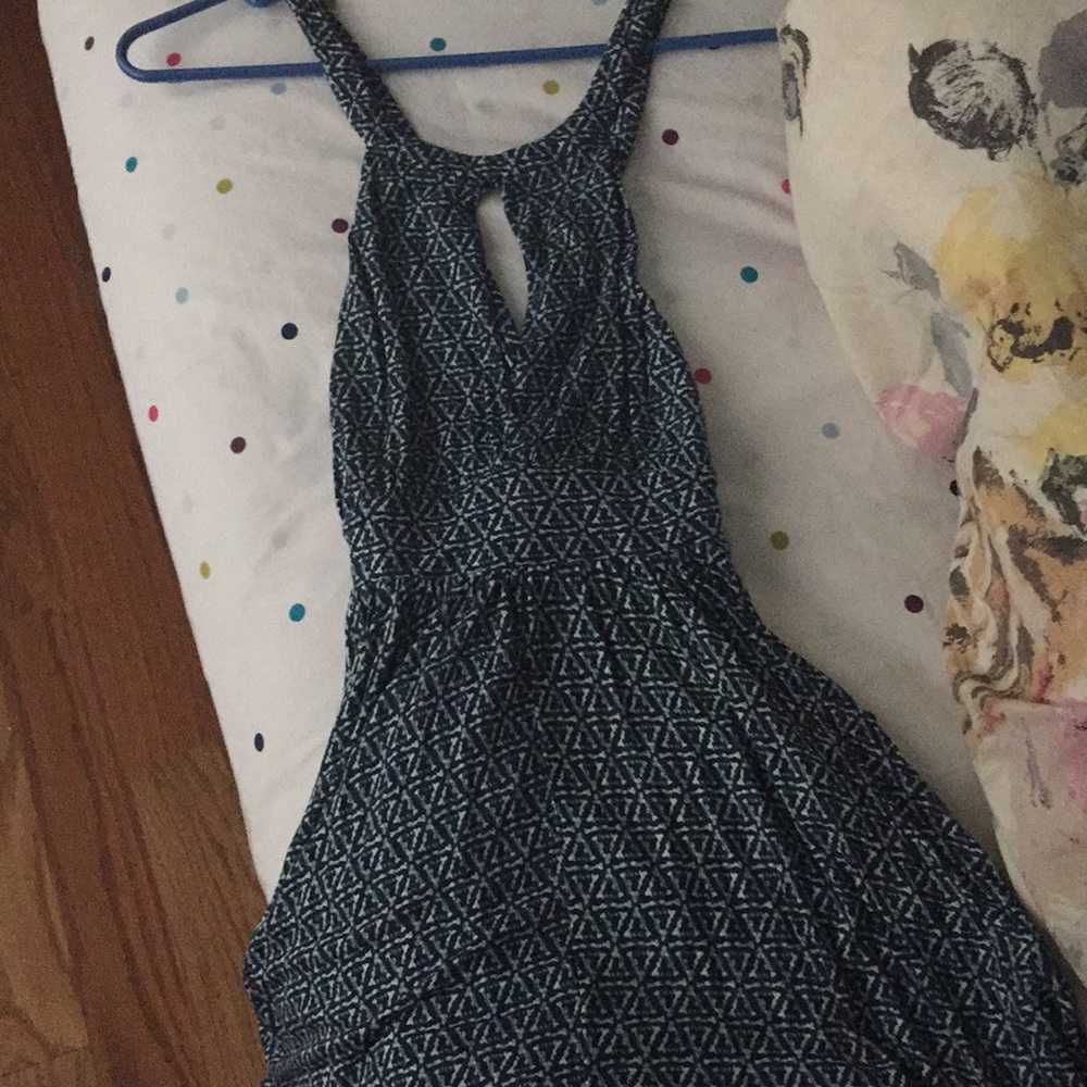 Urban outfitters flowy halter romper